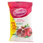 Салфетки влажные, Smile (Смайл) №20 Гранат и белый чай +33% бесплатно